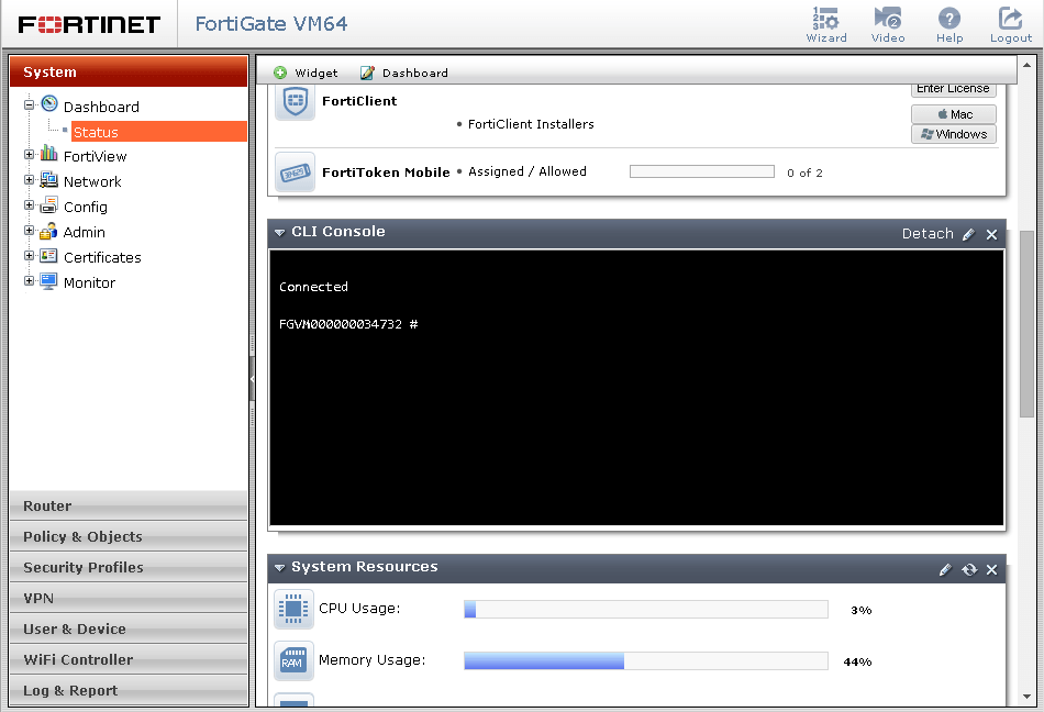 Two factor authentication for Fortigate SSL VPN (Radius 2FA)