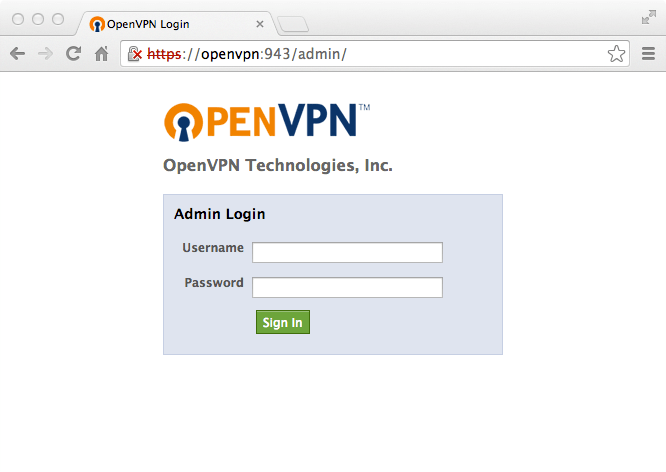 configure openvpn-as