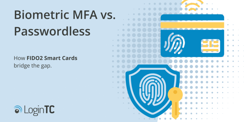 biometric mfa vs passwordless
