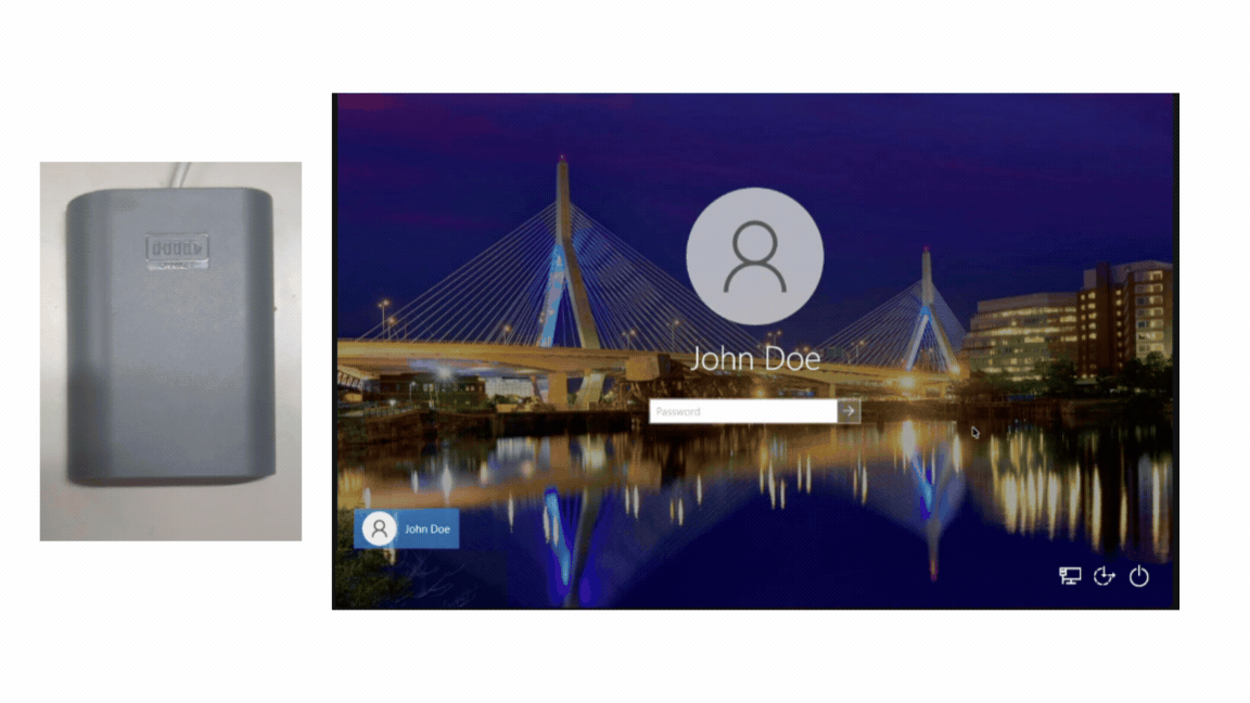 Windows-Console-Biometric-FIDO2-card-TAP-Authentrend