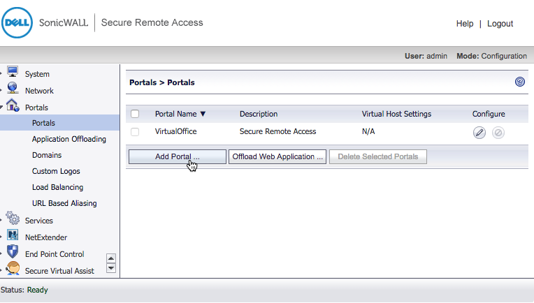 SonicWALL SRA