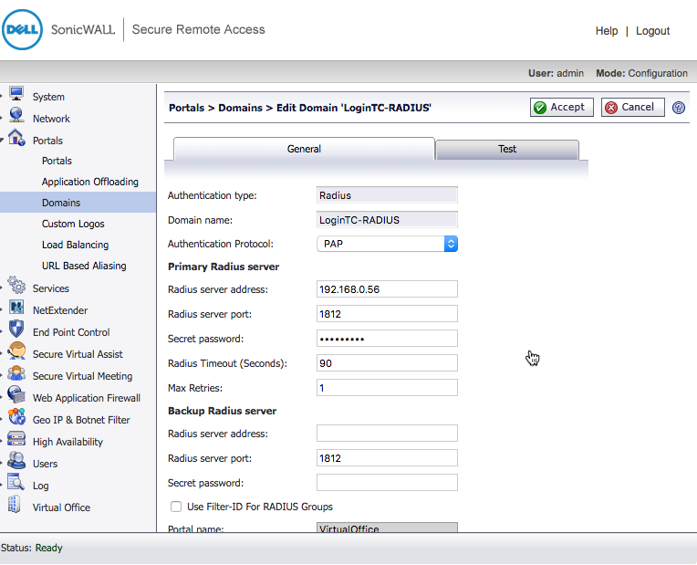 SonicWALL SRA