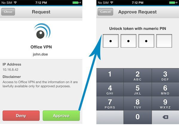 LoginTC Decide Phase contains contextual information about the authentication request