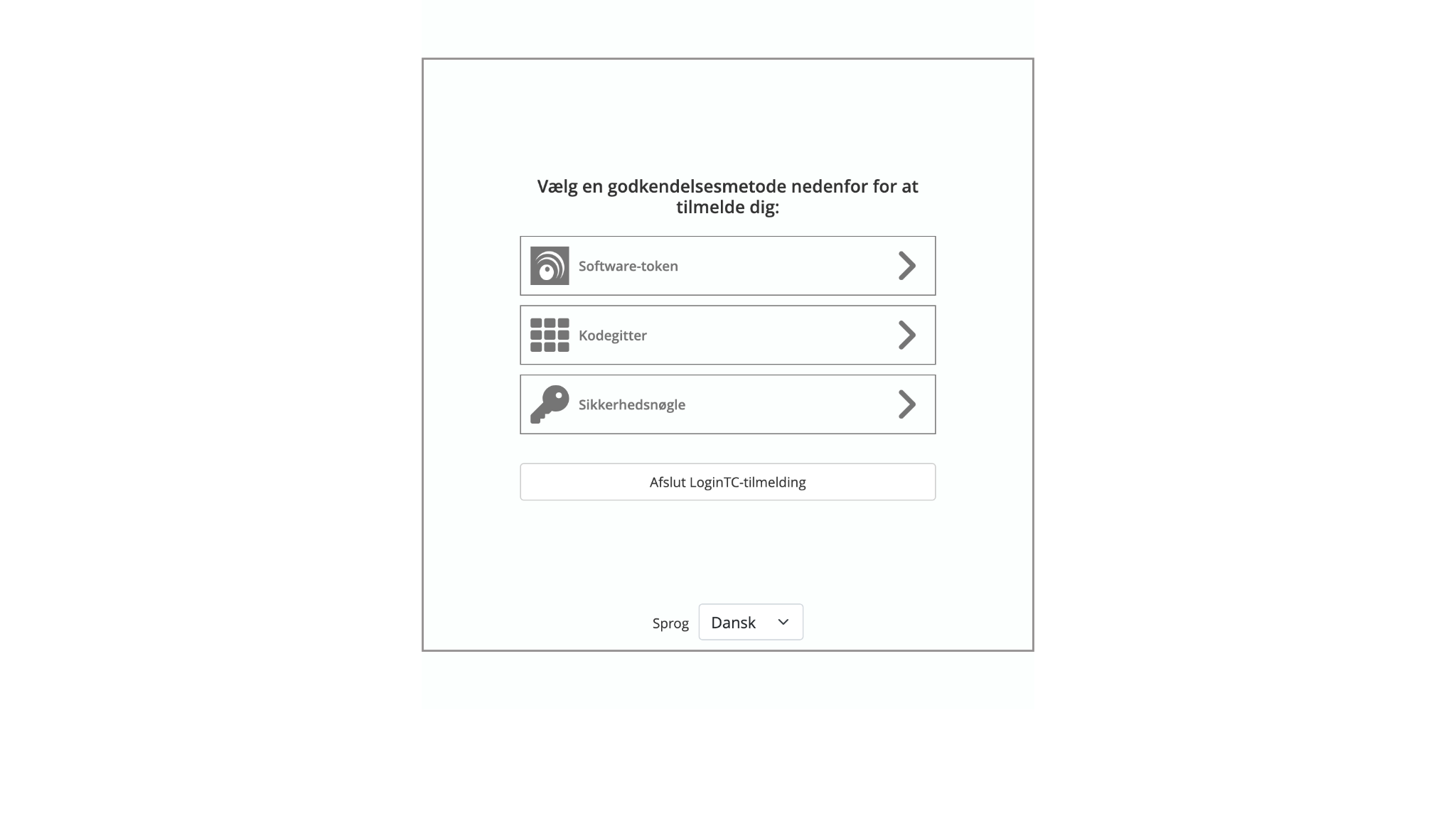 Danish Enrollment Portal