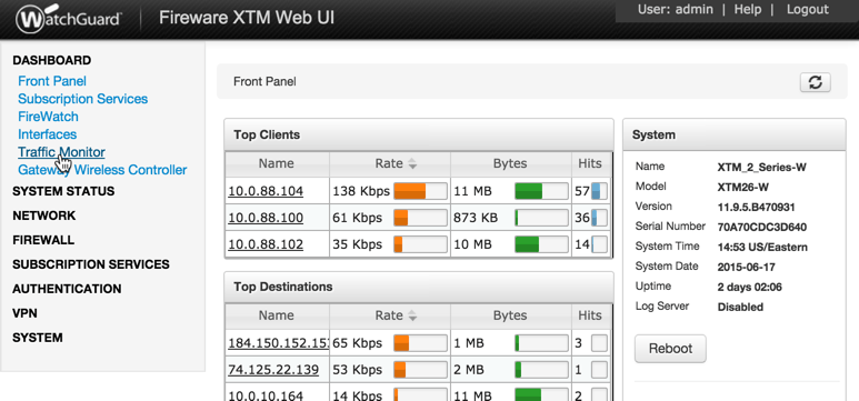 Troubleshoot WatchGuard