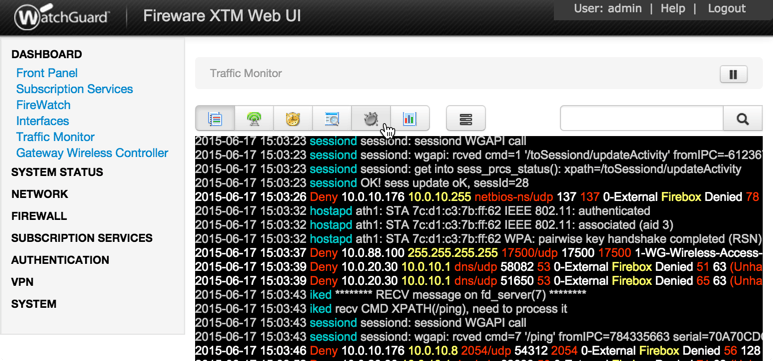 Troubleshoot WatchGuard